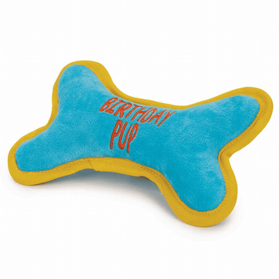 ZA Blue Birthday Pup Bone