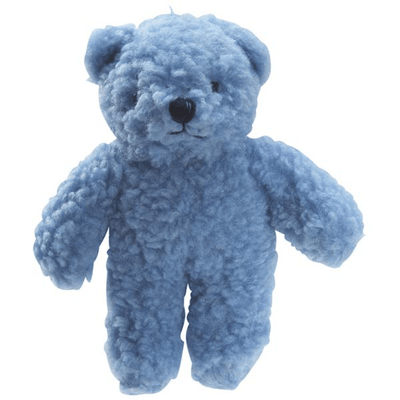 ZA Berber Bear 8.5-Inch Plush Toy in Blue