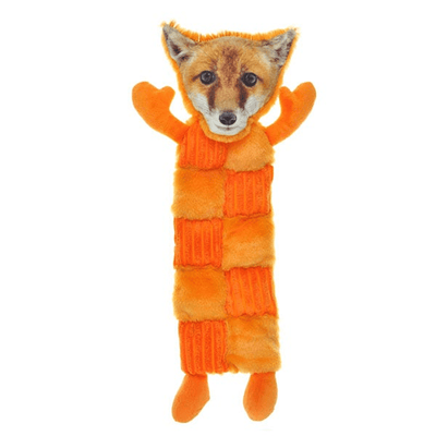 Fz 18-Inch Fox Squeaker Mat Toy