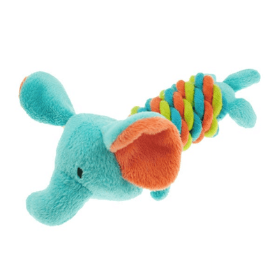 Twisted Rope Plush Elephant Toy