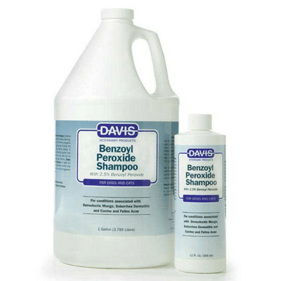 Davis 2.5% Benzoyl Peroxide Shampoo - 12oz