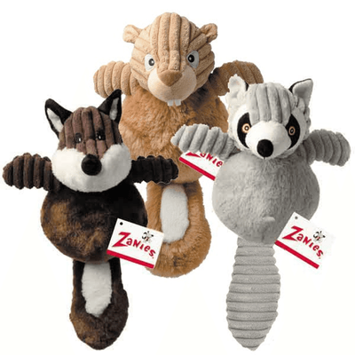 Zanies Country Crew 72-Pack Plush Dog Toy Collection