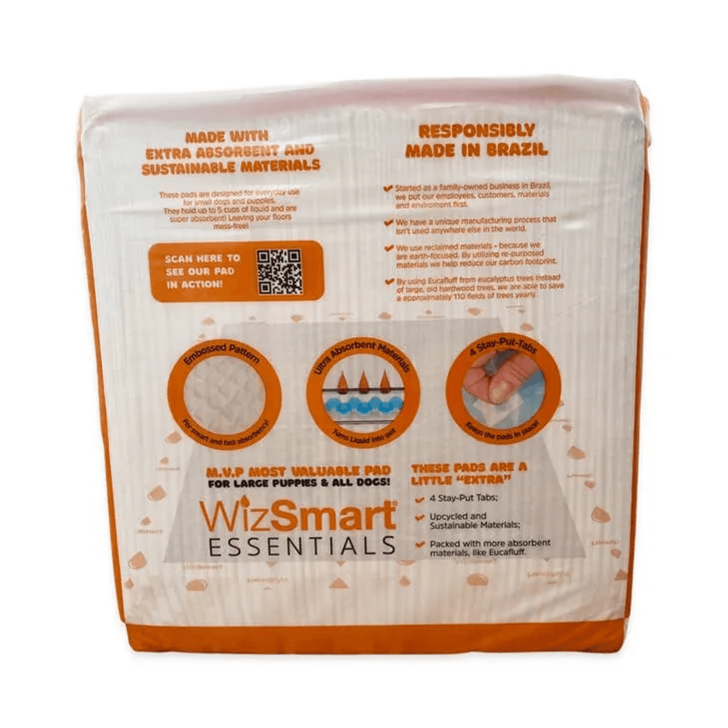 WizSmart Essentials Extra-Large Gel Absorbent Dog Pads