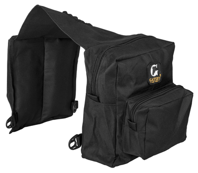 GATSBY Insulated Nylon Horn Bag with Dual Water Bottle Pockets