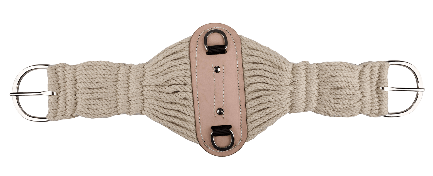 Tabelo Premier 27 Strand Leather Reinforced Mohair Roper Girth