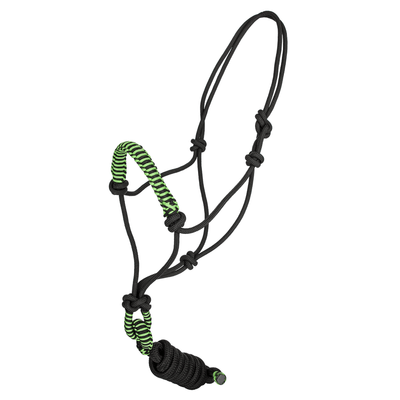 Tabelo Premium Rope Halter with Braided Noseband and Lead Rope