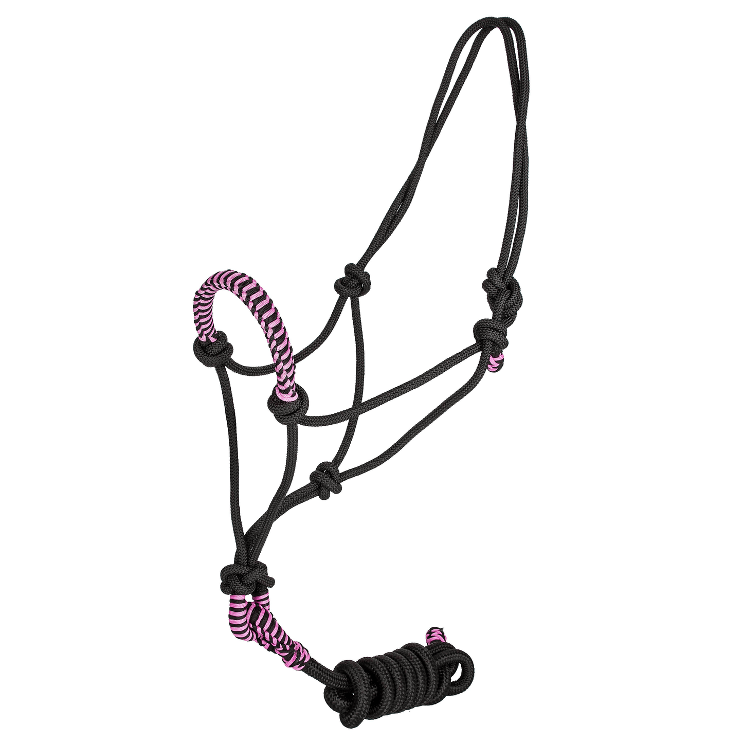 Tabelo Premium Rope Halter with Braided Noseband and Lead Rope