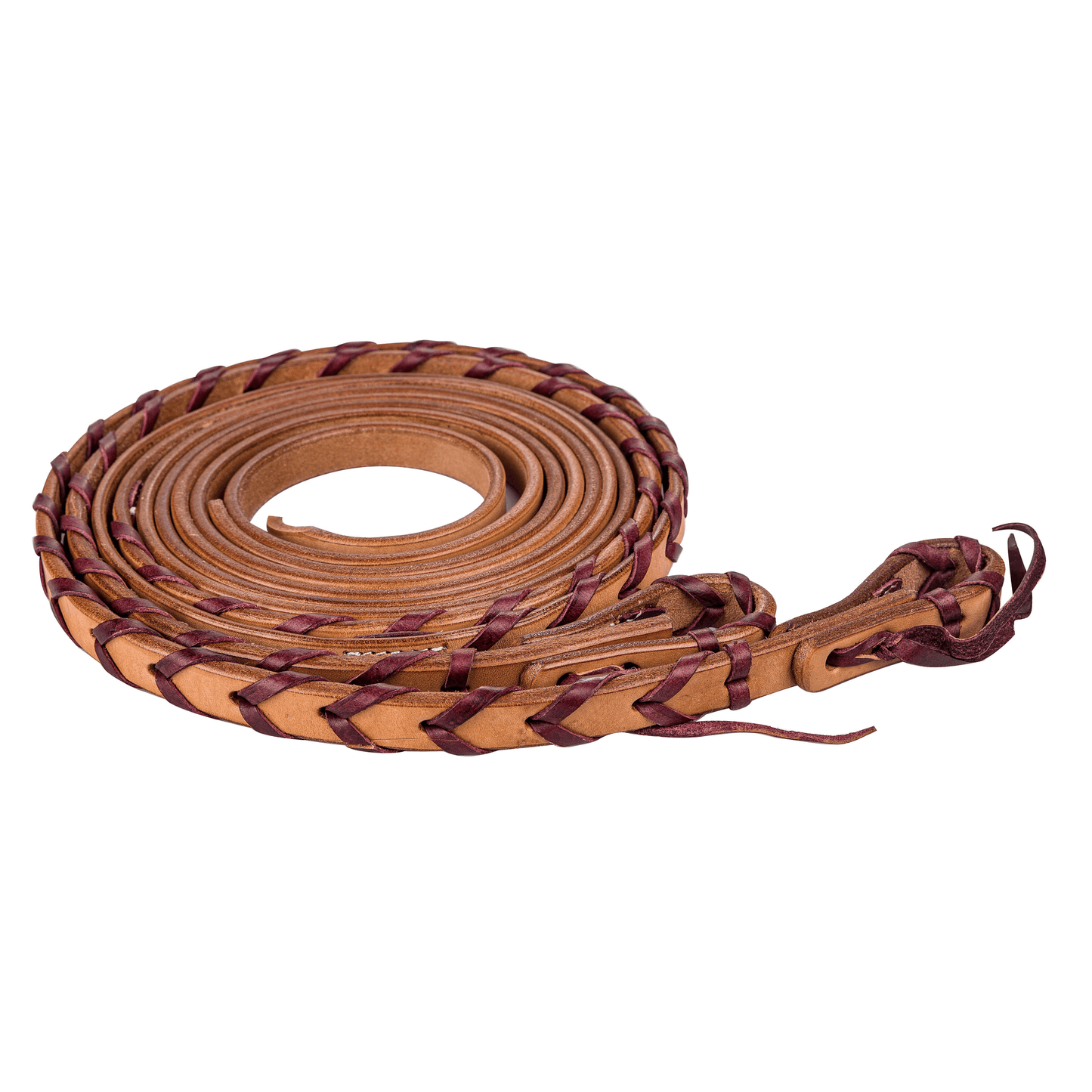 Tabelo Premium Split Reins with Latigo Laces - 7.5'