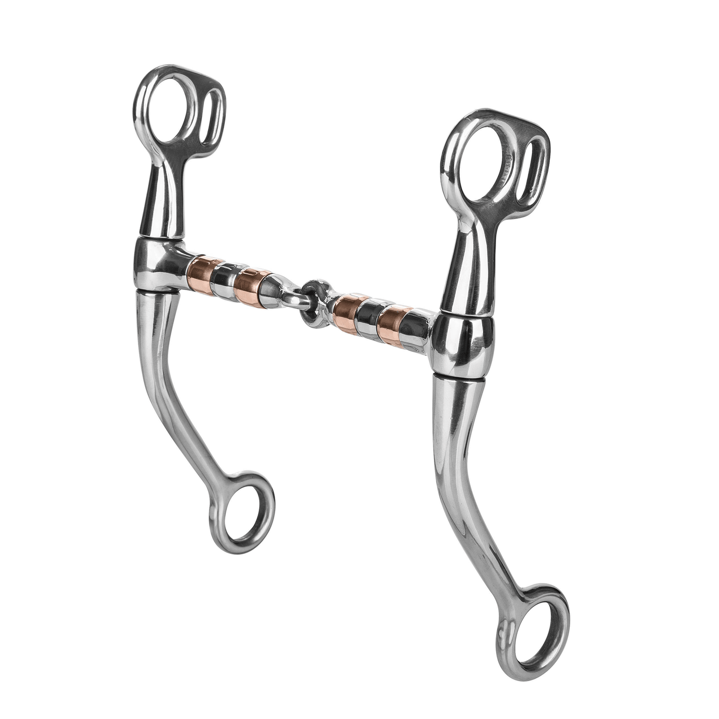 Tabelo SS Training Snaffle Bit with Copper Rollers