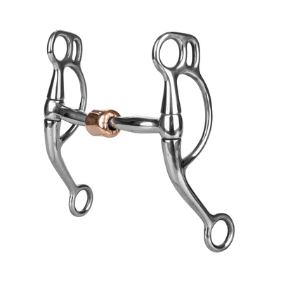 Tabelo SS Copper Roller Double Rein Training Bit