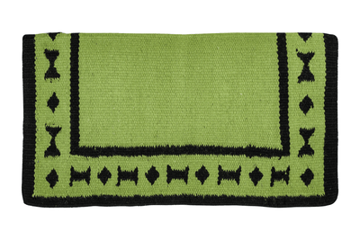 Tabelo Hand Woven Oversized Wool Show Blanket with Border Design