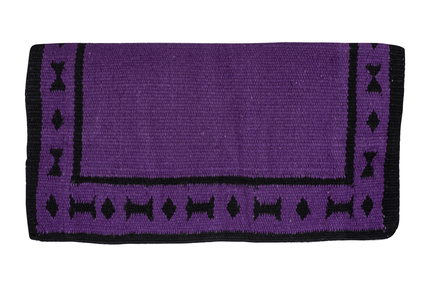 Tabelo Hand Woven Oversized Wool Show Blanket with Border Design