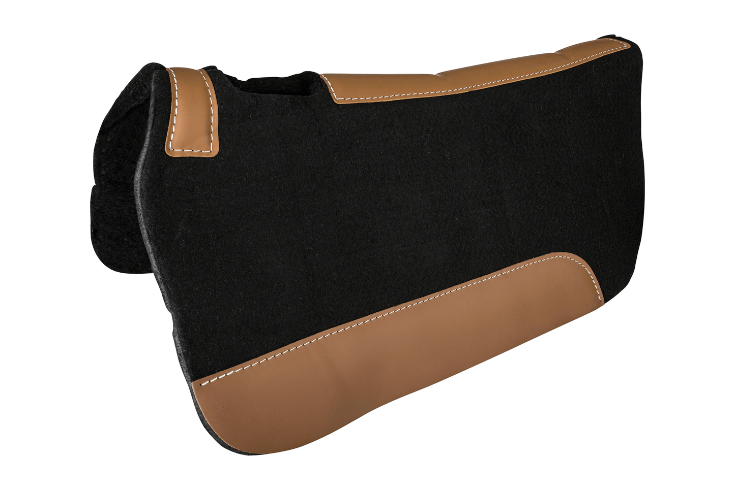 Tabelo Contoured Synthetic Felt Pad with Leather Reinforcement