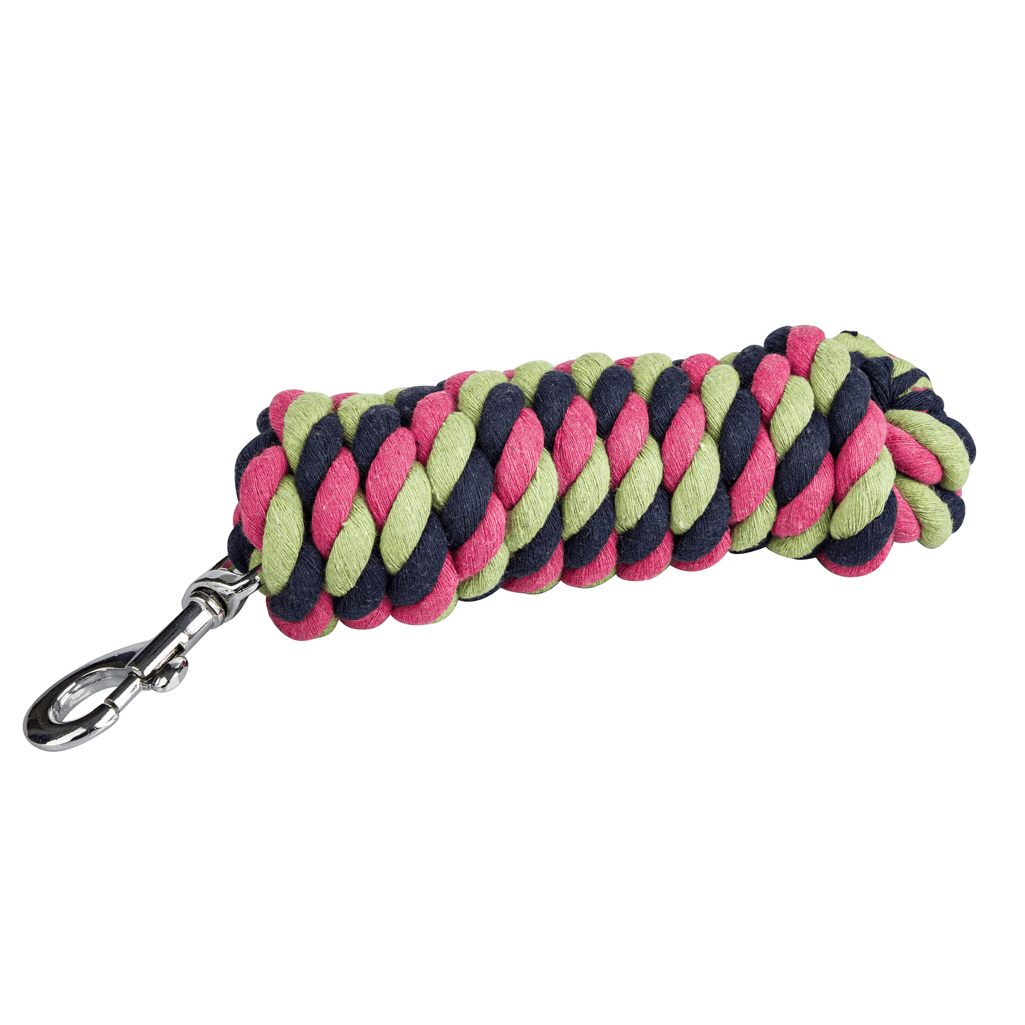 Tabelo Tri-Colour 5/8" x 9Ft Cotton Lead with Bolt Snap