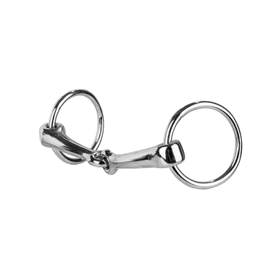 Tabelo Pony Chromed Steel O-Ring Snaffle Bit