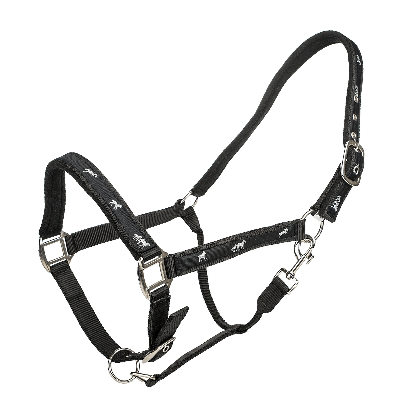 Tabelo Adjustable Double Nylon Running Horse Halter with Snap