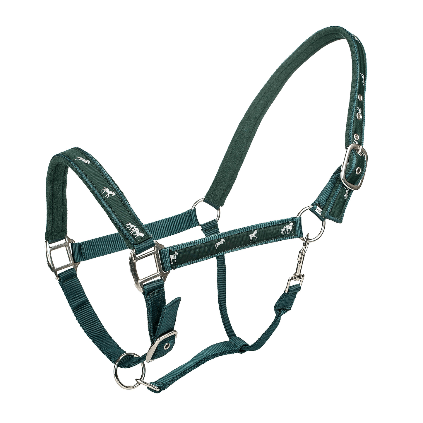 Tabelo Adjustable Double Nylon Running Horse Halter with Snap