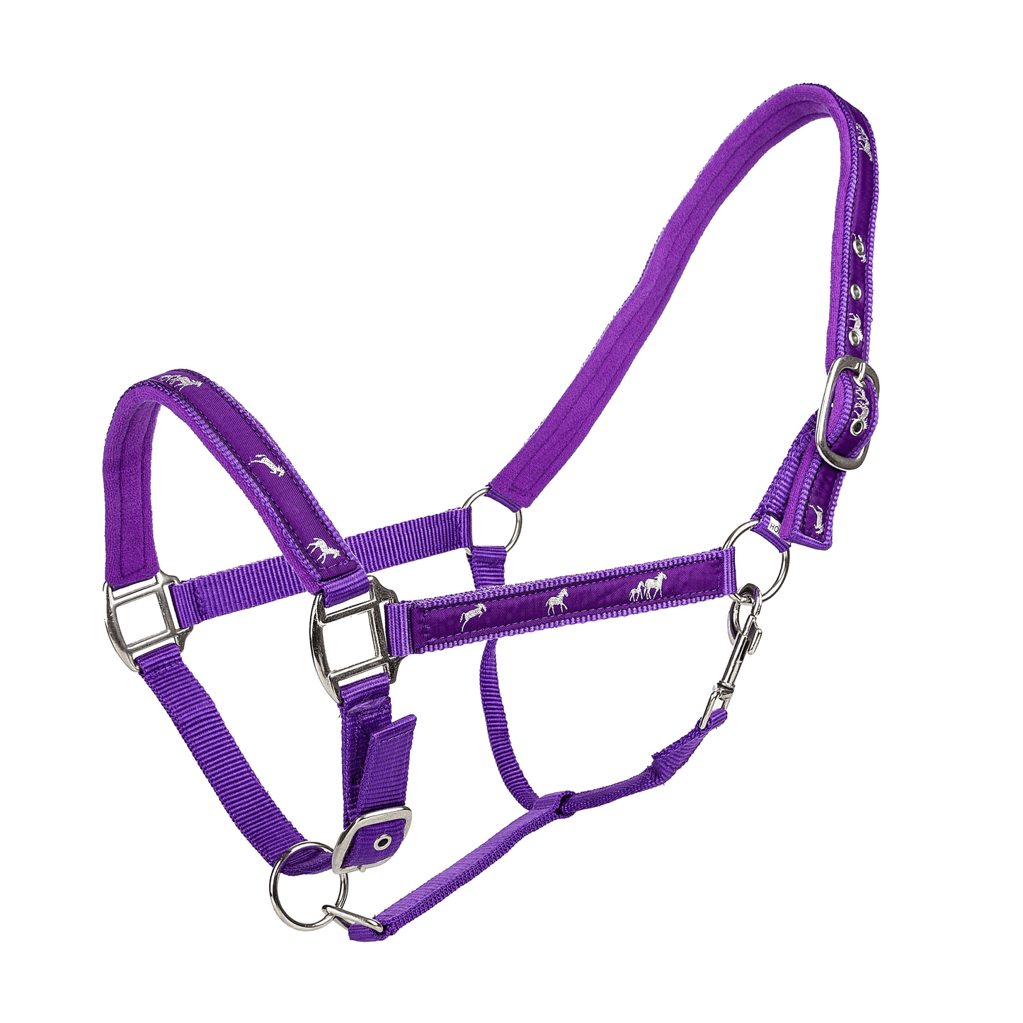 Tabelo Adjustable Double Nylon Running Horse Halter with Snap