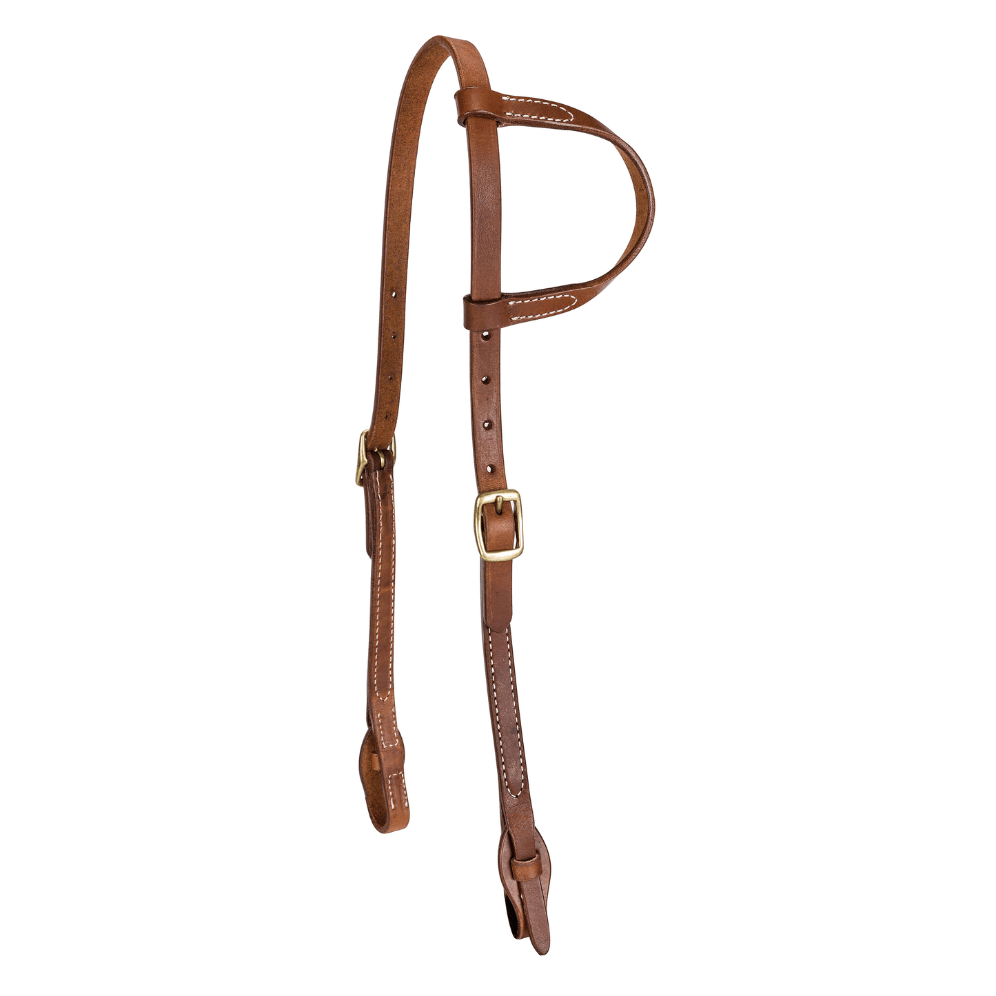 Tabelo Leather One Ear Headstall with Quick Change Bit Ends