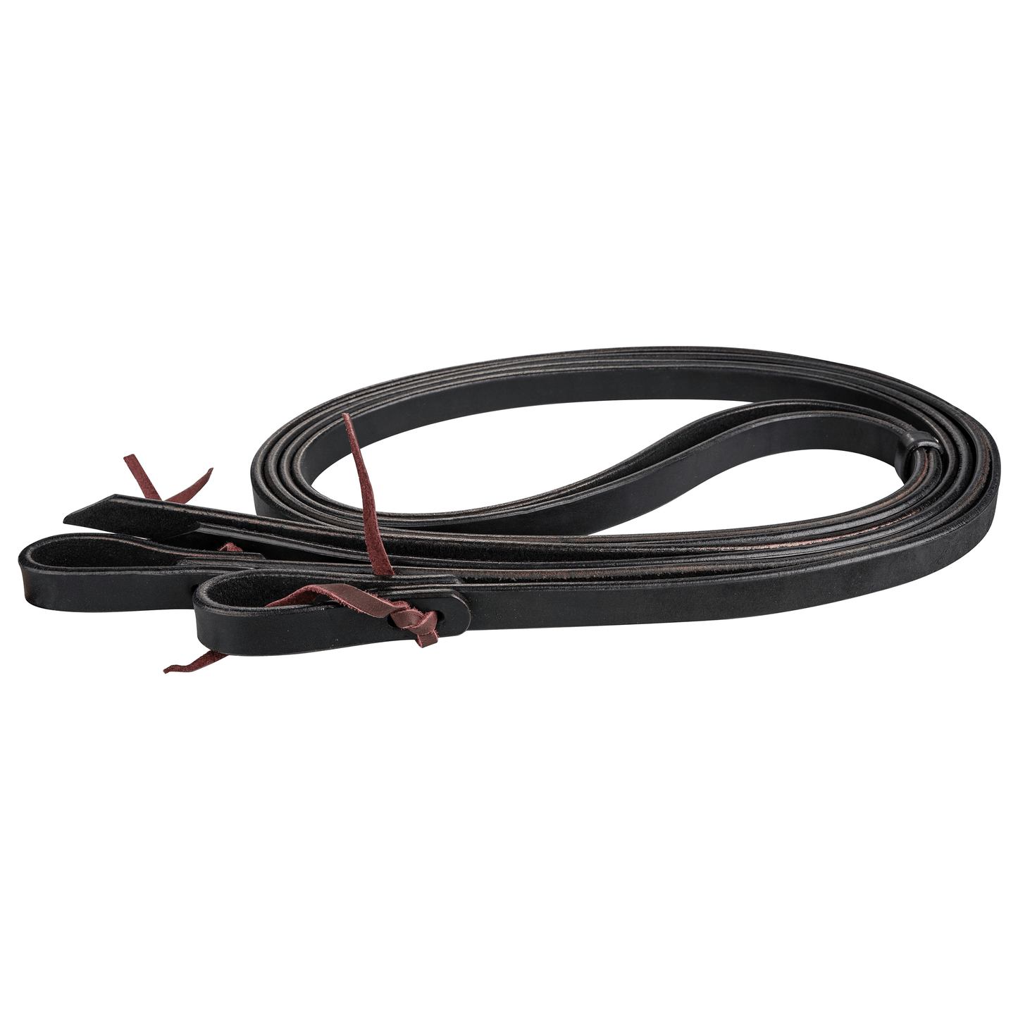 Tabelo Premium Leather Split Reins with Water Tie and Latigo Laces