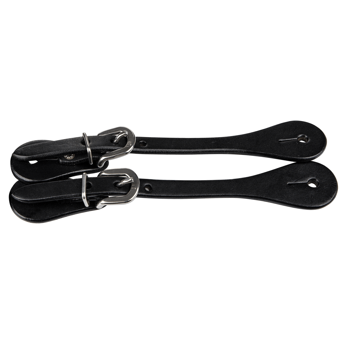 Tabelo Heavy Natural Leather Spur Straps with Heel Buckles