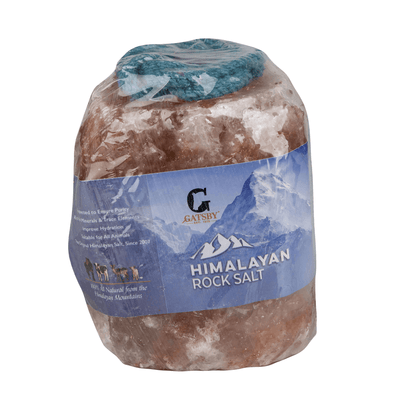 Gatsby Natural Himalayan Rock Salt Lick with Rope - 7lb