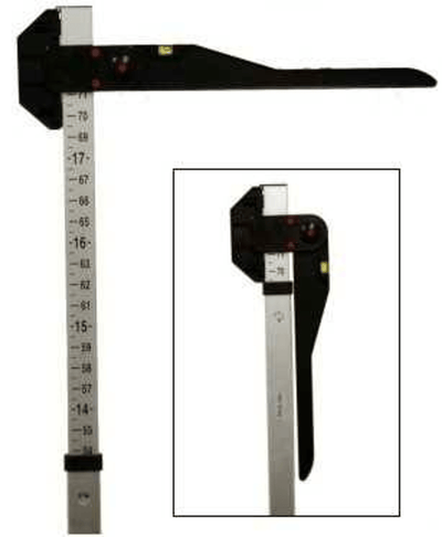 Gatsby Folding Aluminum Horse Measuring Stick