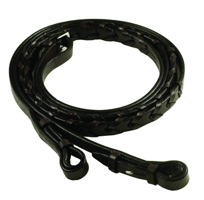 Gatsby Premium Laced Reins in Leather