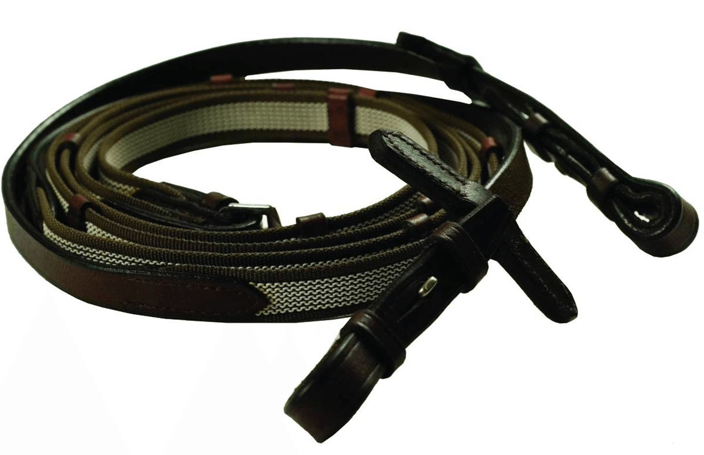 Gatsby Leather Grip Web Reins 9ft