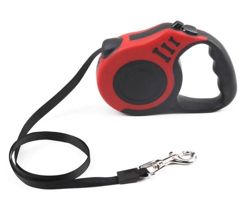 16.5FT Premium Automatic Retractable Dog Leash - Dog Hugs Cat