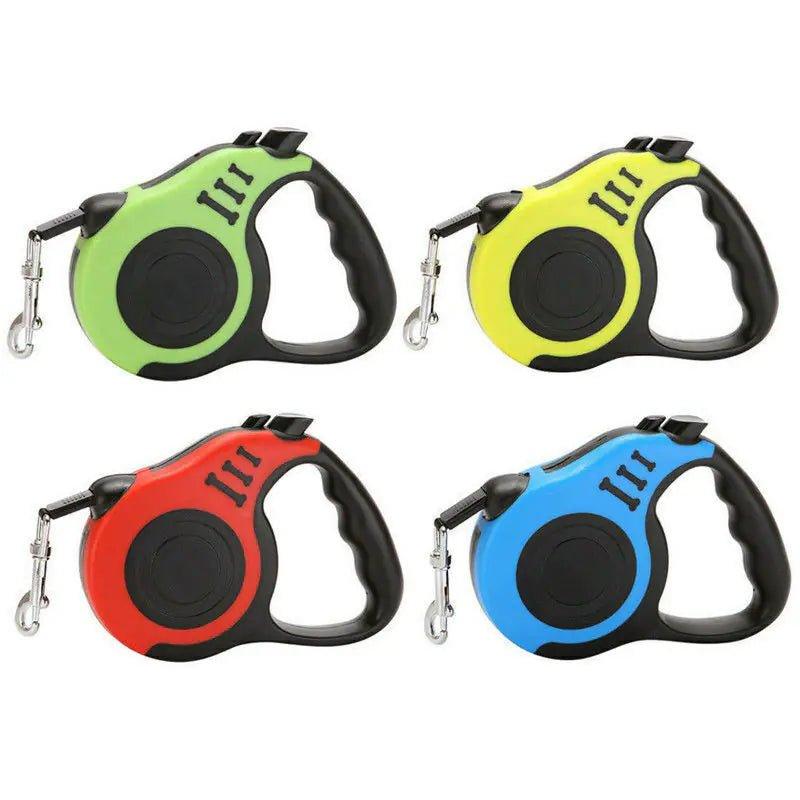 16.5FT Premium Automatic Retractable Dog Leash - Dog Hugs Cat