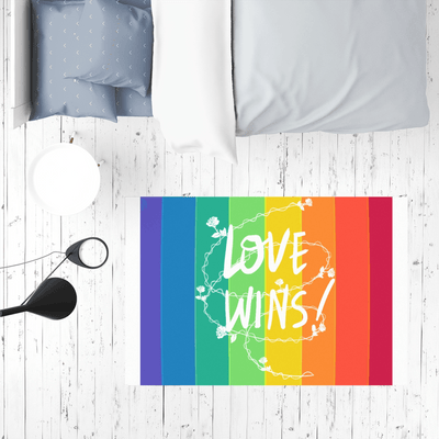 Love Wins Multifunctional Sublimation Playmat and Pet Feeding Mat