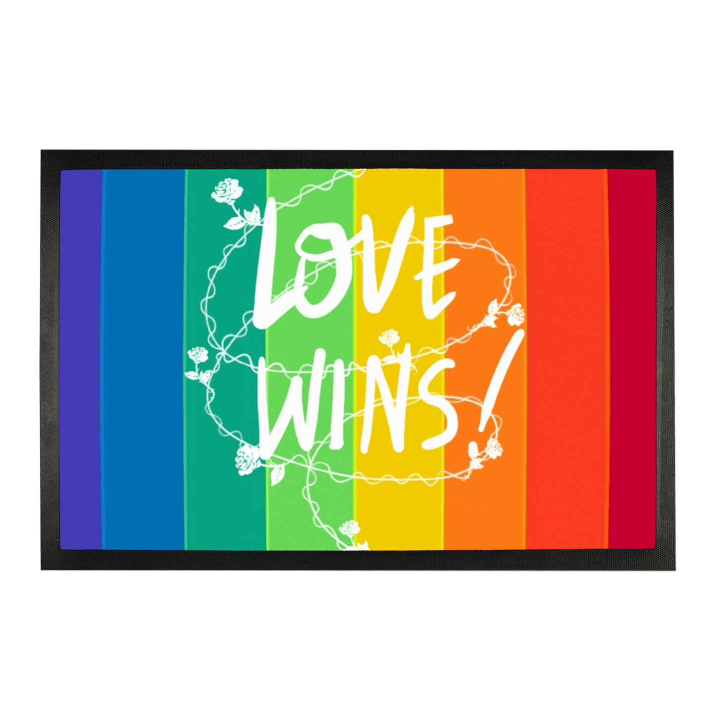 Love Wins Sublimation Doormat