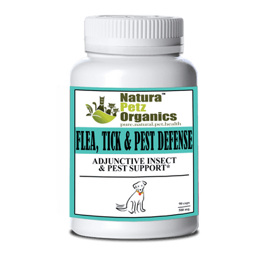 Natural Flea, Tick & Pest Defense Capsules for Dogs and Cats