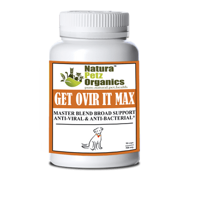 Ovir It Max Master Blend Plant-Based Antiviral and Antibacterial Support for Pets