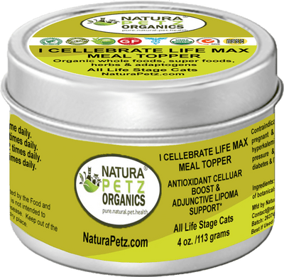 I Cellebrate Life Max Meal Topper - Cellular Health & Antioxidant Support for Pets