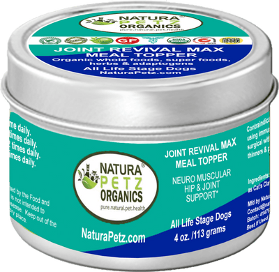 Joint Revival Max Meal Topper for Enhanced Hip and Joint Health in Pets