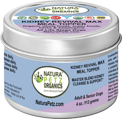 Kidney Revival Max Meal Topper for Enhanced Kidney Health in Adult Pets