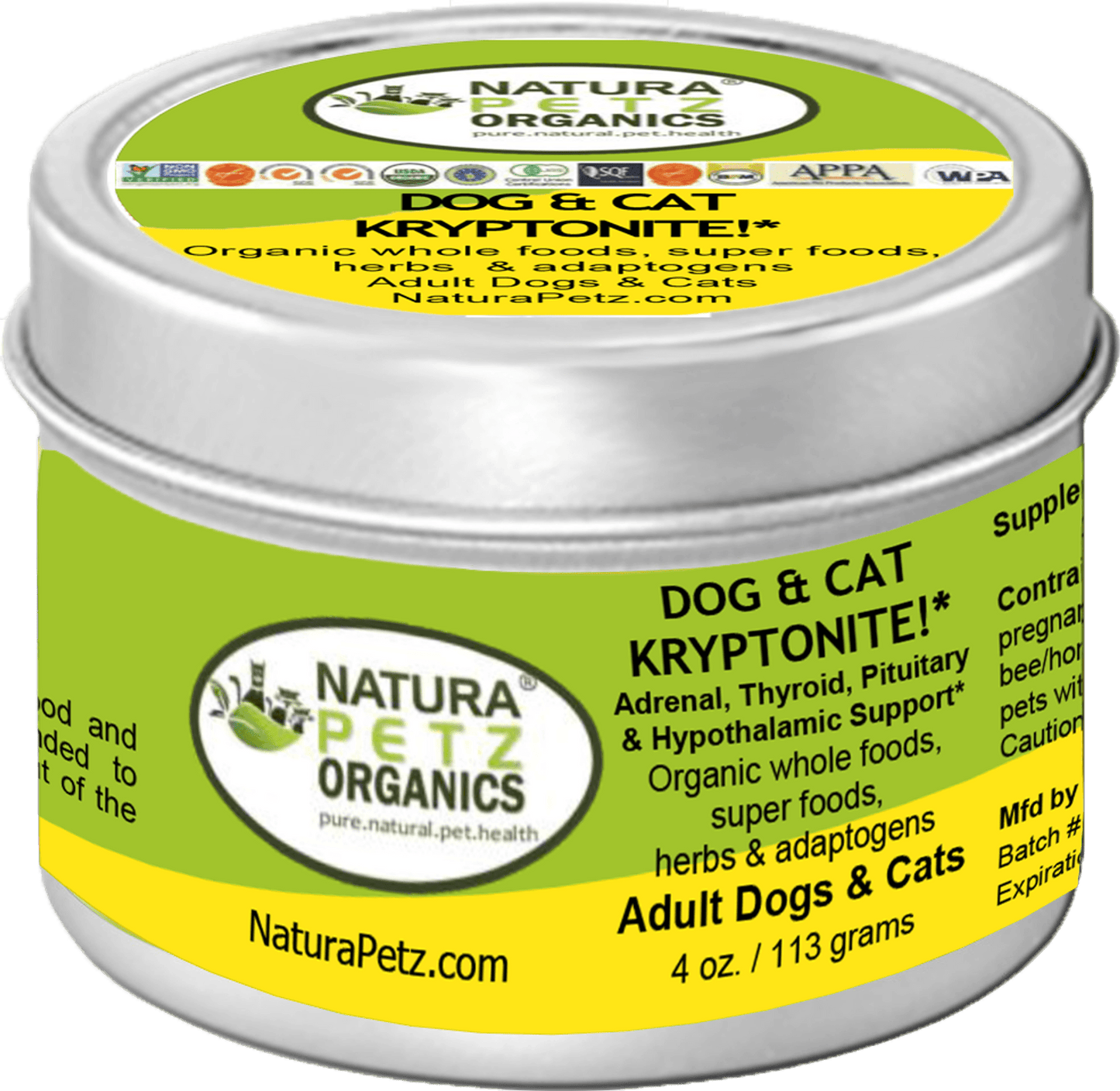 Kryptonite Endocrine Support Meal Topper for Dogs and Cats