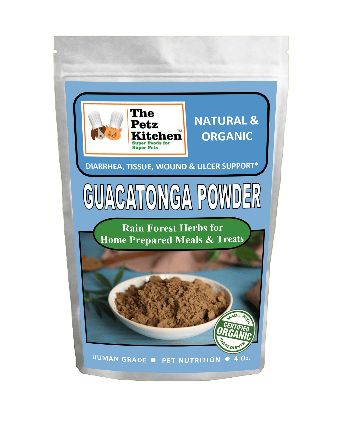 Guacatonga Powder for Gastrointestinal Health and Wound Recovery