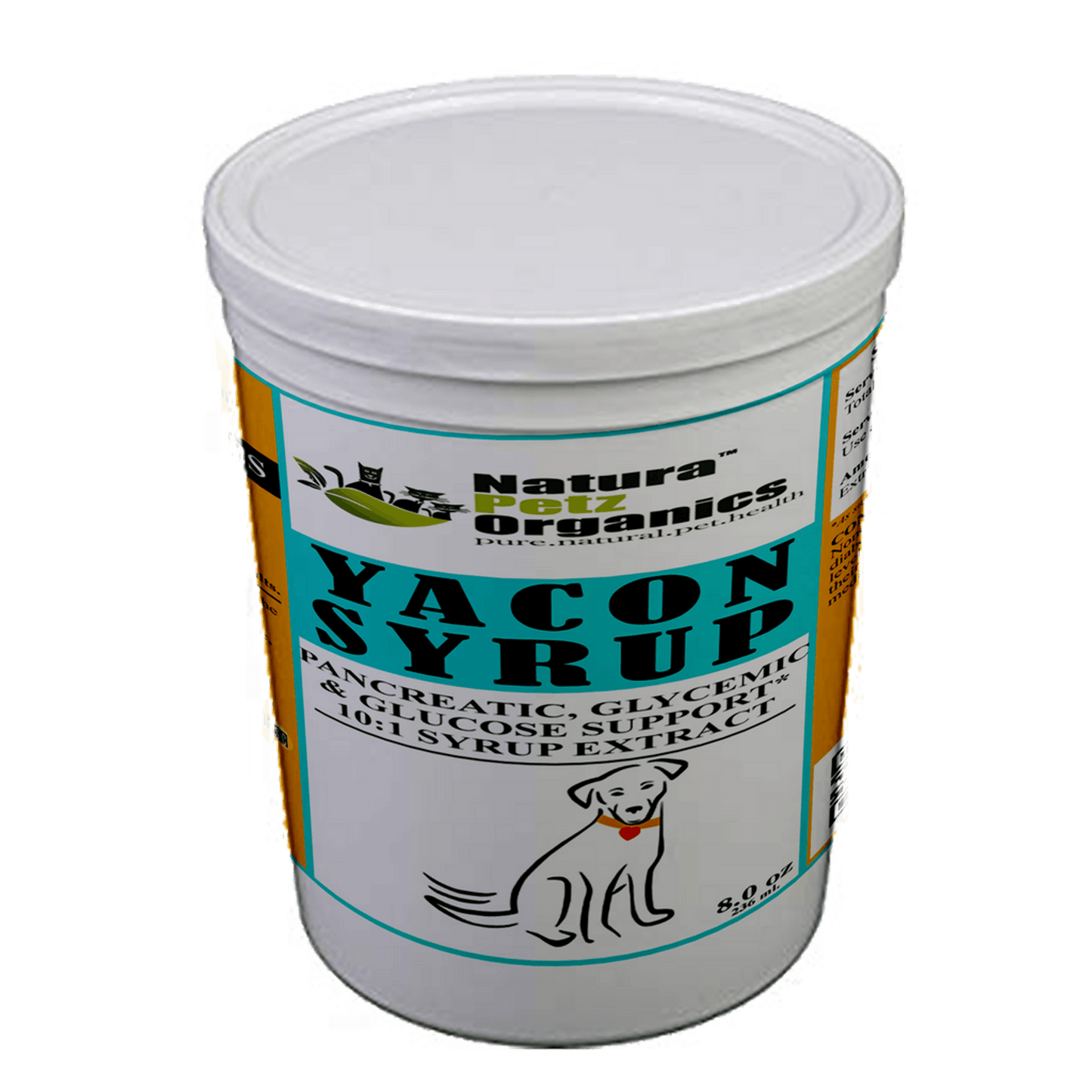 Yacon Leaf Syrup 10:1 for Pancreatic and Glycemic Support in Pets