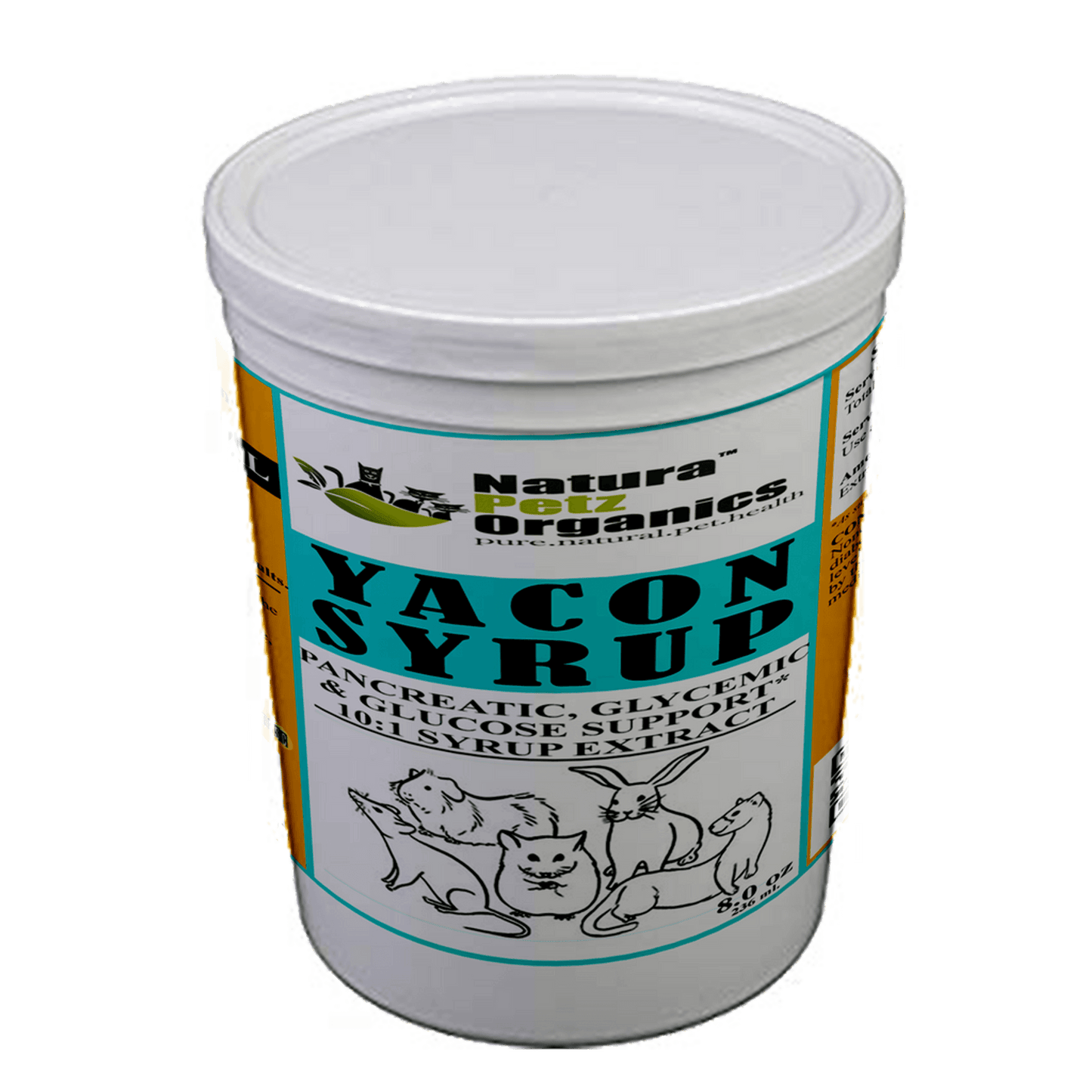 Yacon Leaf Syrup 10:1 - Alcohol Free Pancreatic Support for Pets