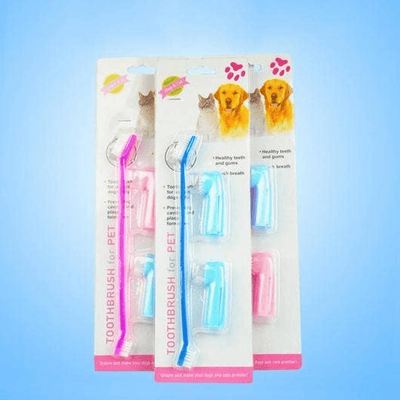 Premium Pet Toothbrush Set for Comprehensive Oral Hygiene