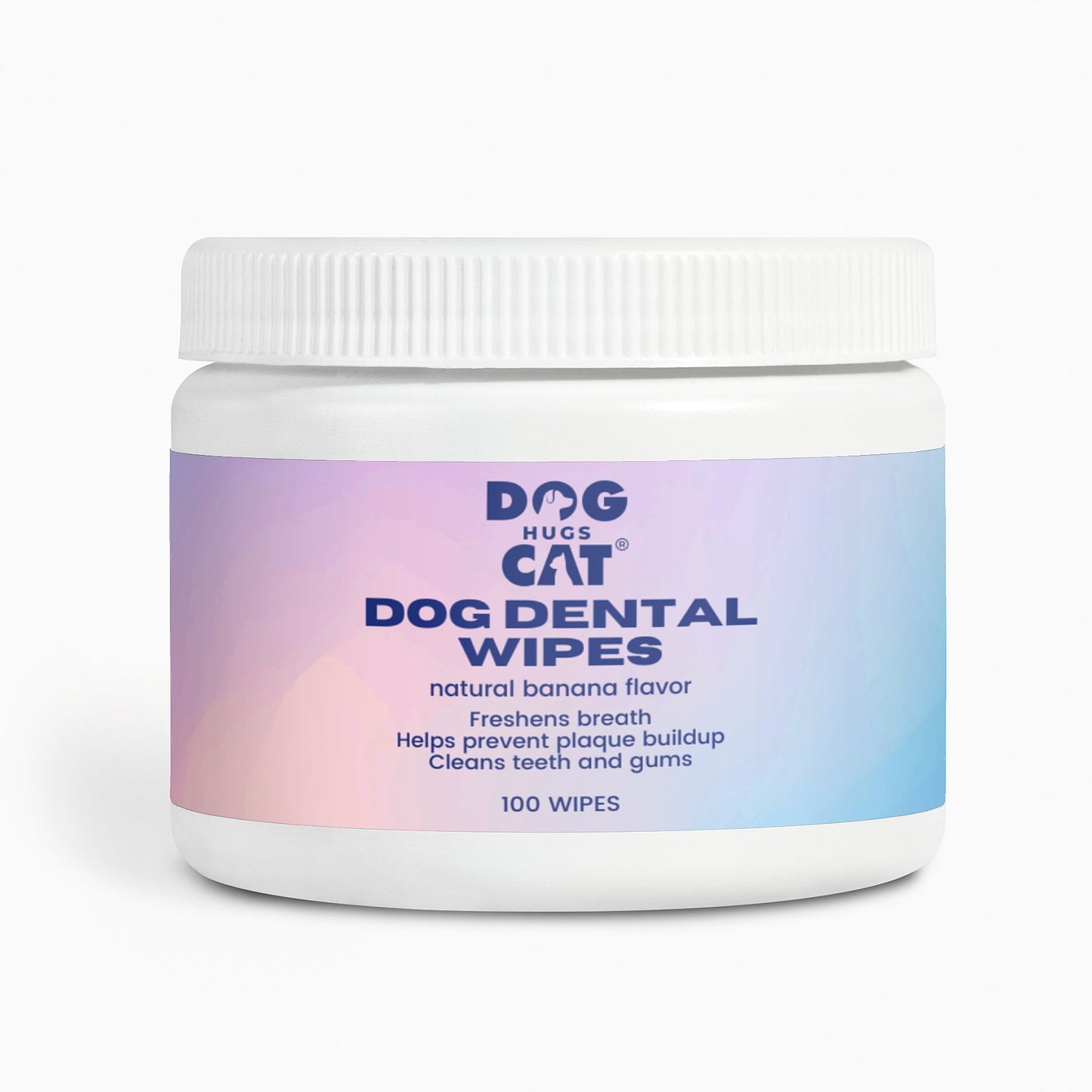 Dog Hugs Cat - Dog Dental Wipes