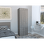 Lisboa Elegant Storage Armoire In Light Gray