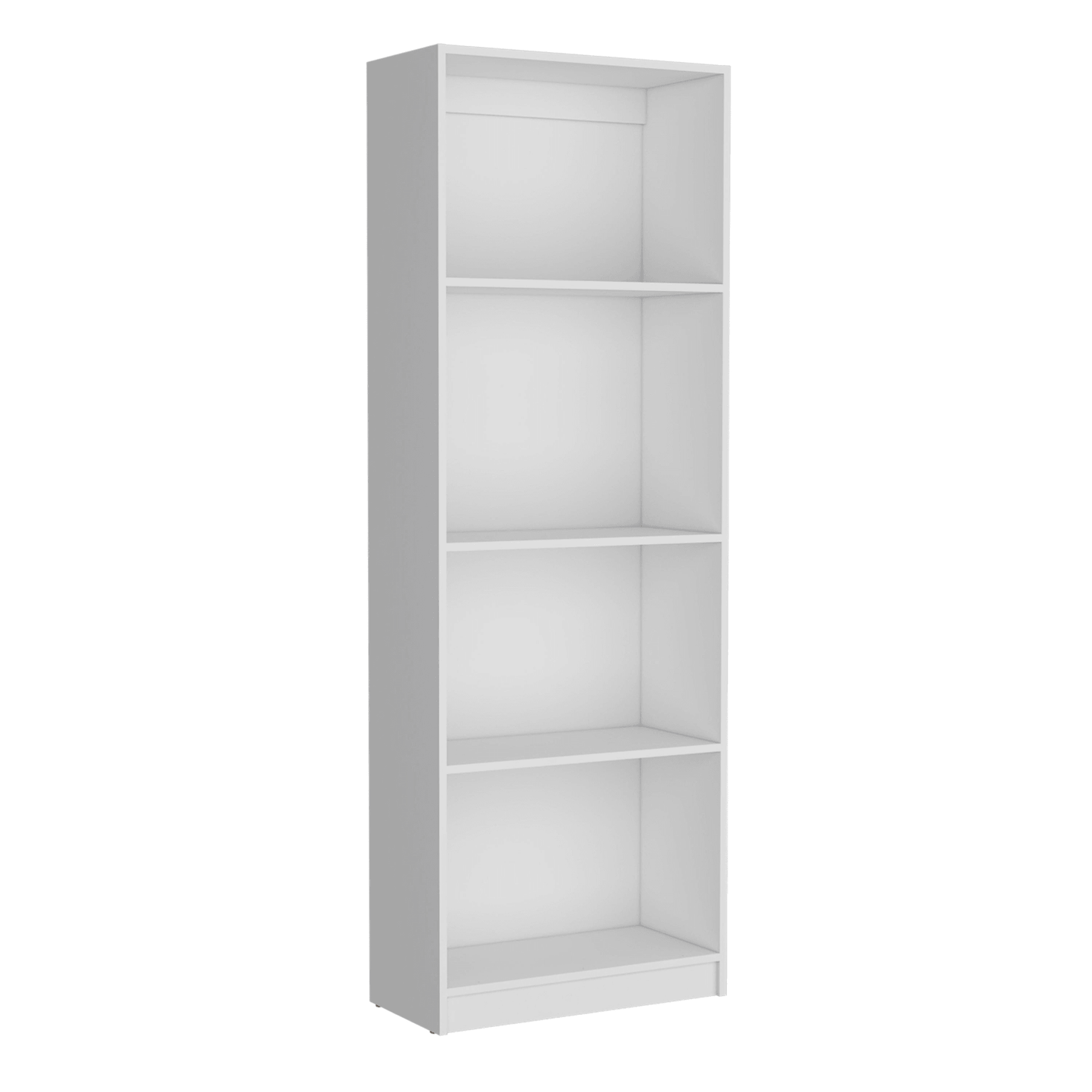 Elegant Home Bookcase With Open Shelves