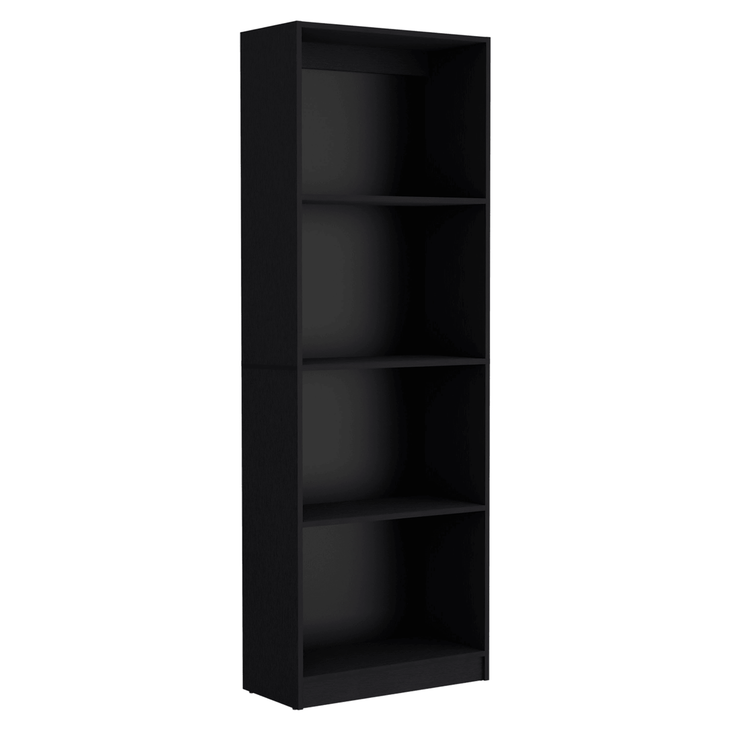 Elegant Home Bookcase With Open Shelves