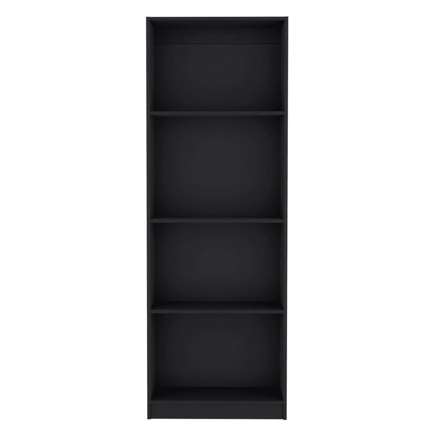 Elegant Home Bookcase With Open Shelves