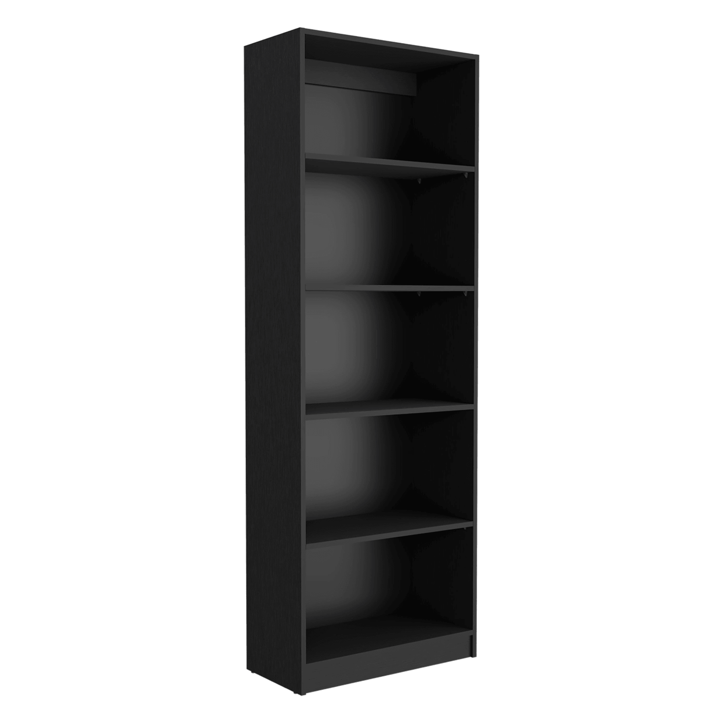 Elegant 4-Tier Bookcase With Additional Storage Shelf