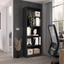 Elegant 4-Tier Bookcase With Additional Storage Shelf